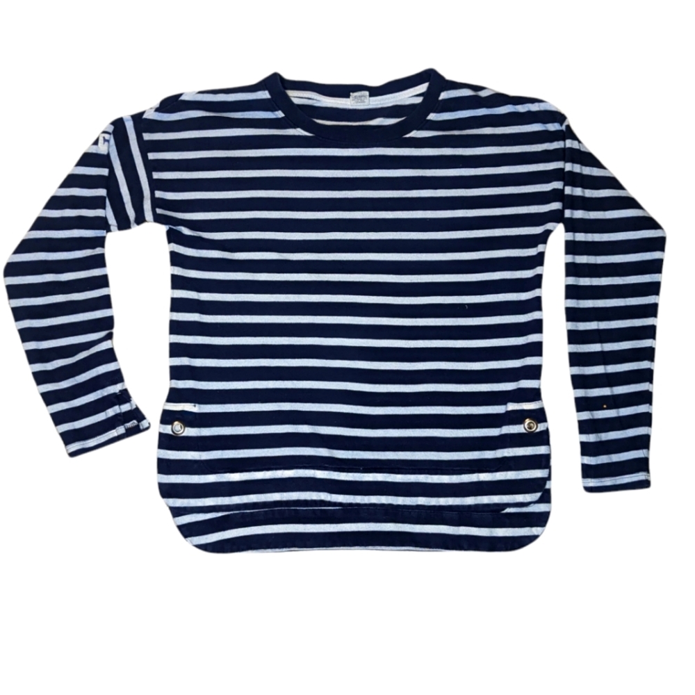 The black dog striped shirt
